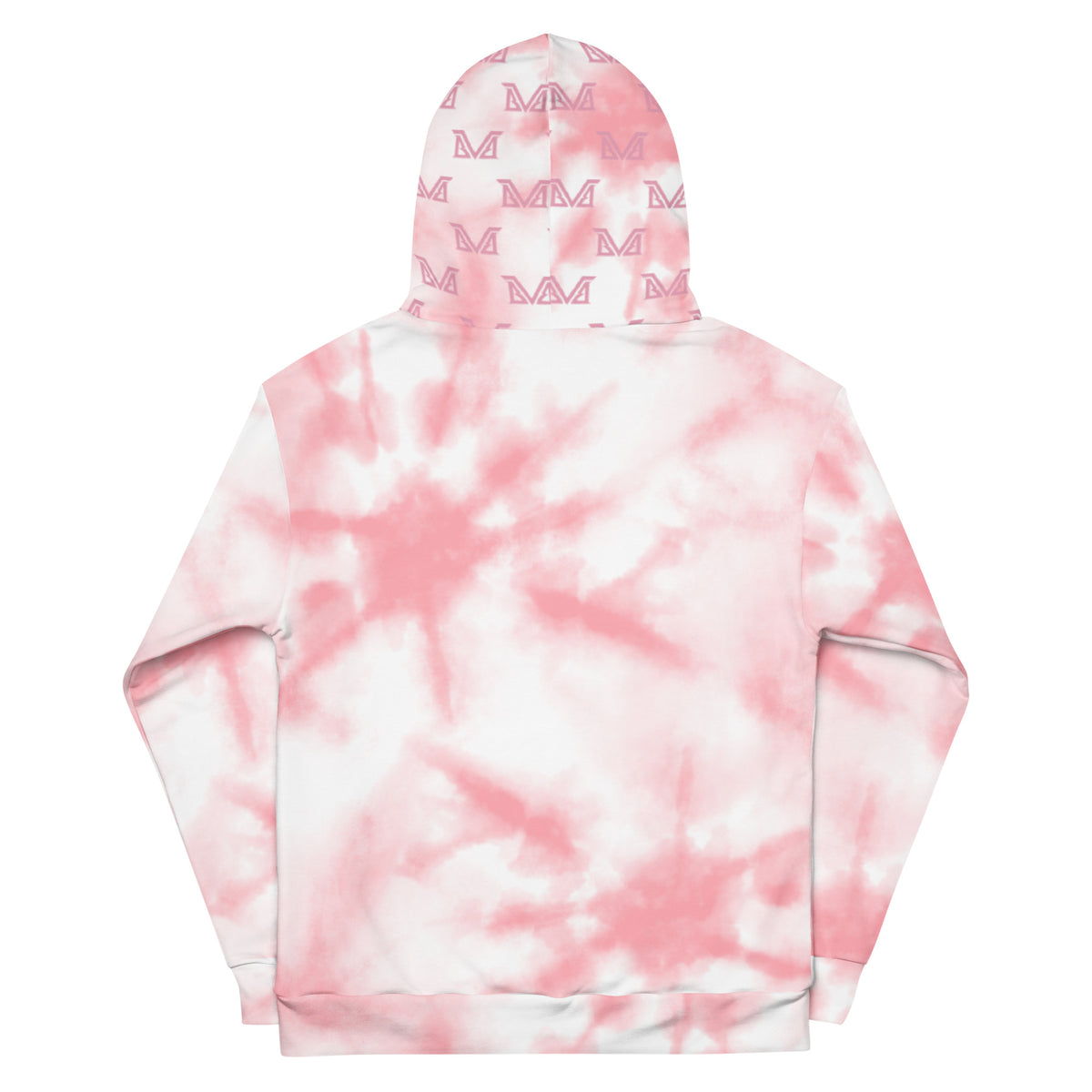 Pink tye deals dye hoodie