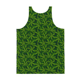 Slabs - Leaf Print Tank Top