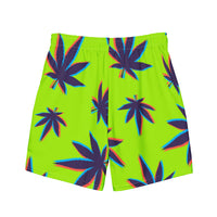 Slabs - Leaf Print Swim Shorts