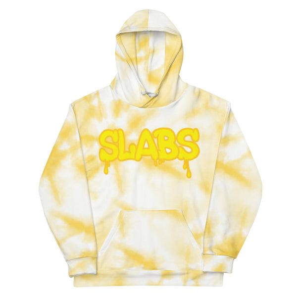 Slabs - Yellow Tie-Die Hoodie