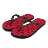 BVB - Black Logo Flip-Flops